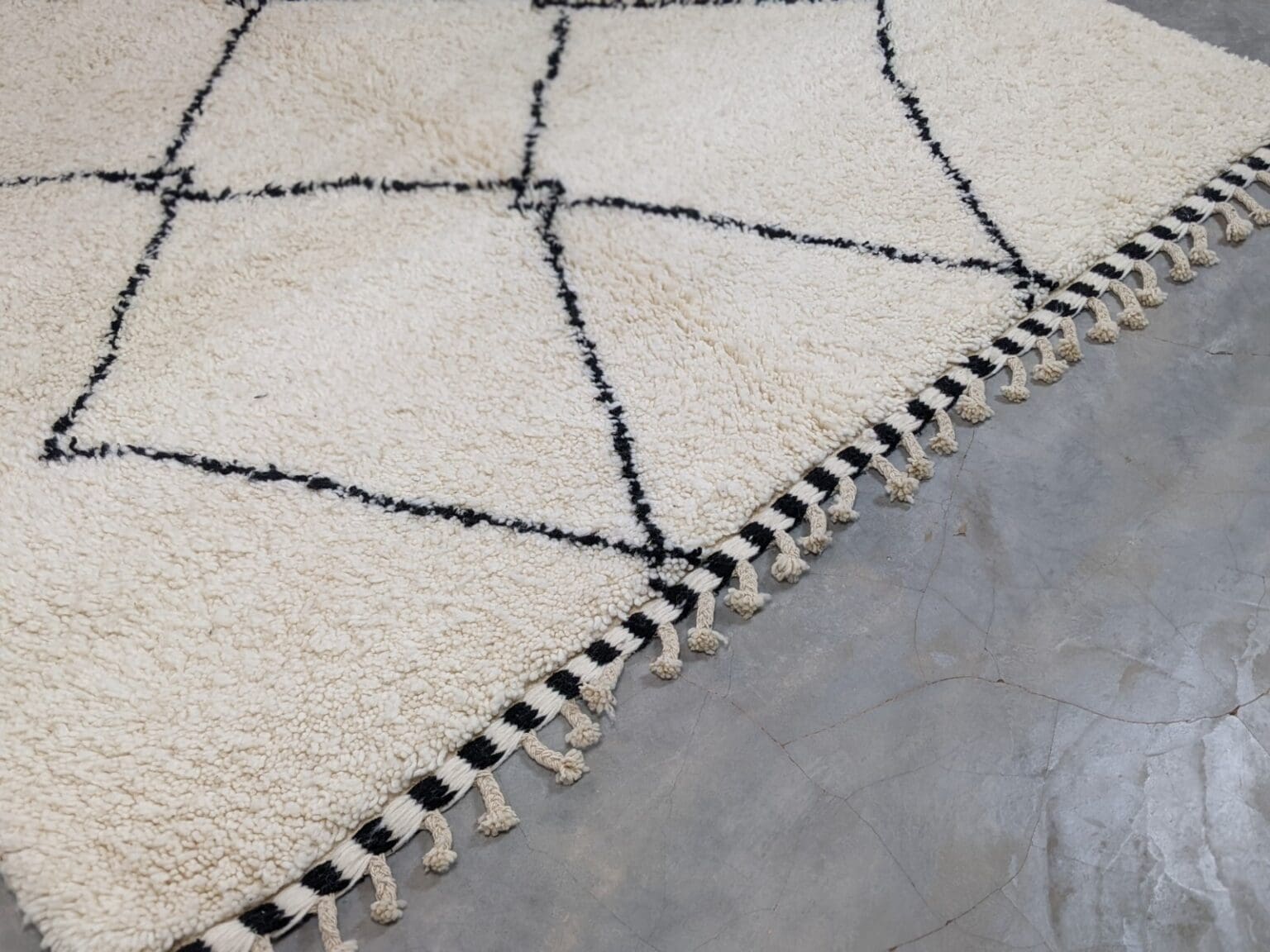 Orientteppich Marokko 315 x 220 cm Wolle handgeknüpft