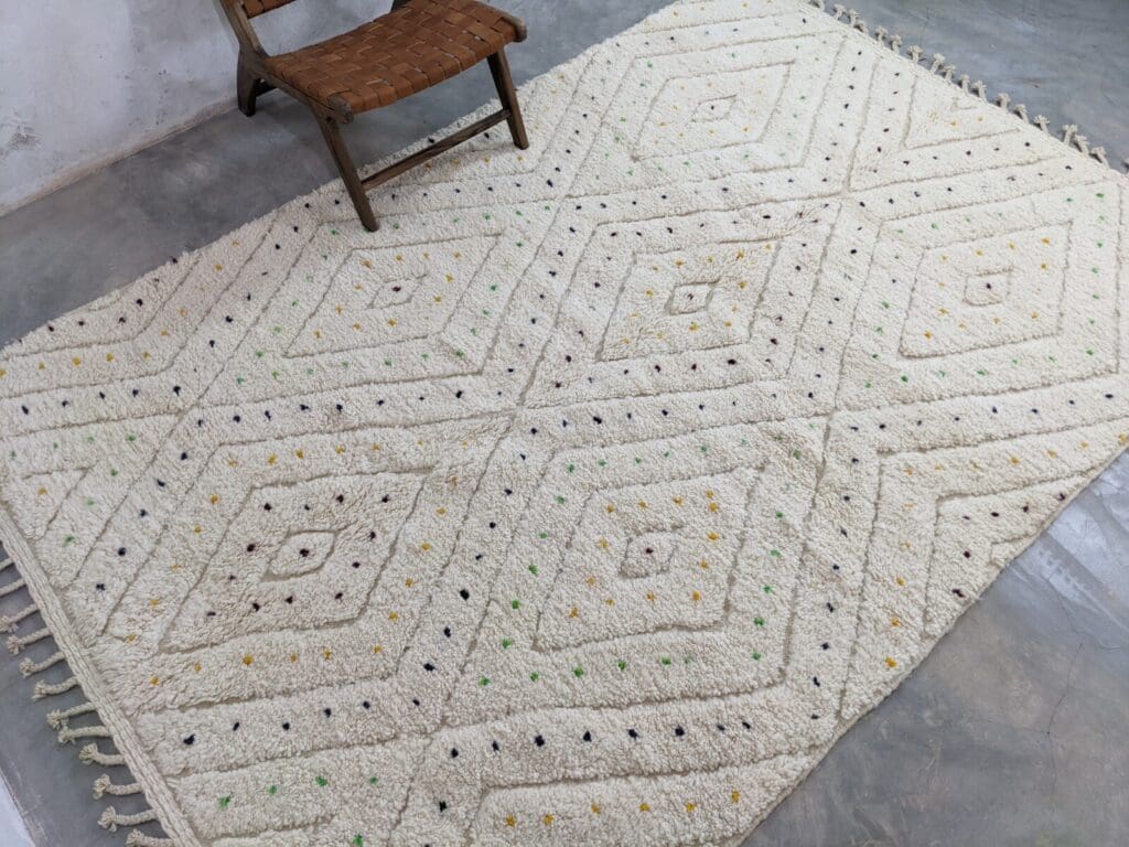 Orientteppich Marokko 300 x 205 cm Wolle handgeknüpft
