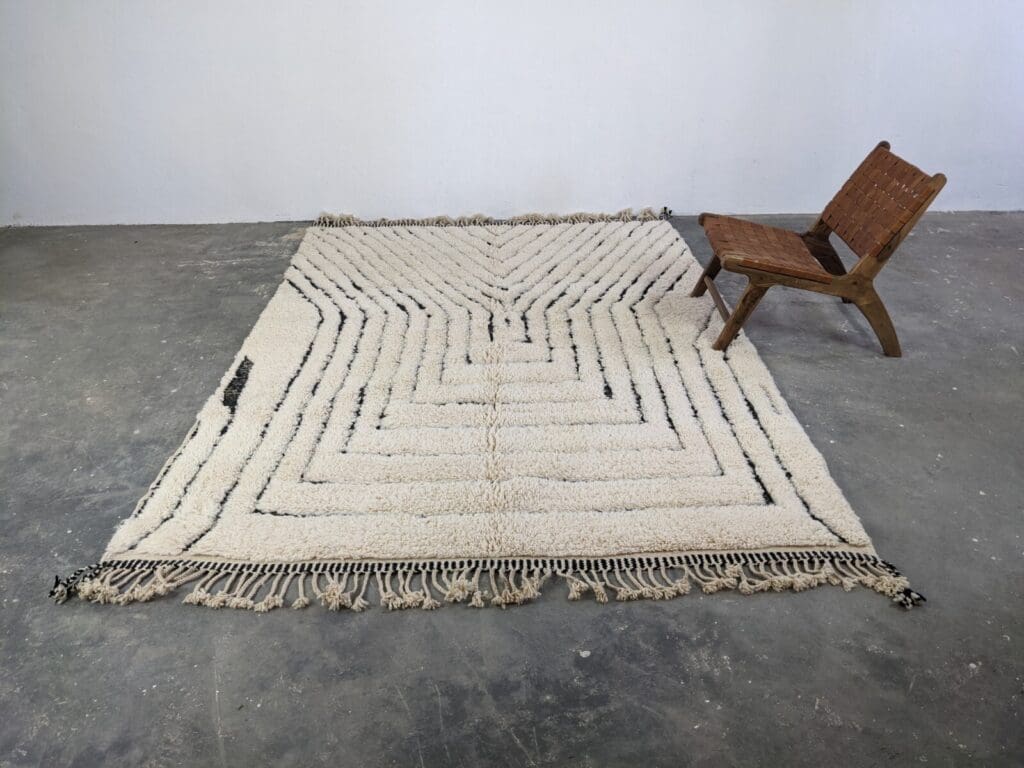 Orientteppich Marokko 310 x 215 cm Wolle handgeknüpft