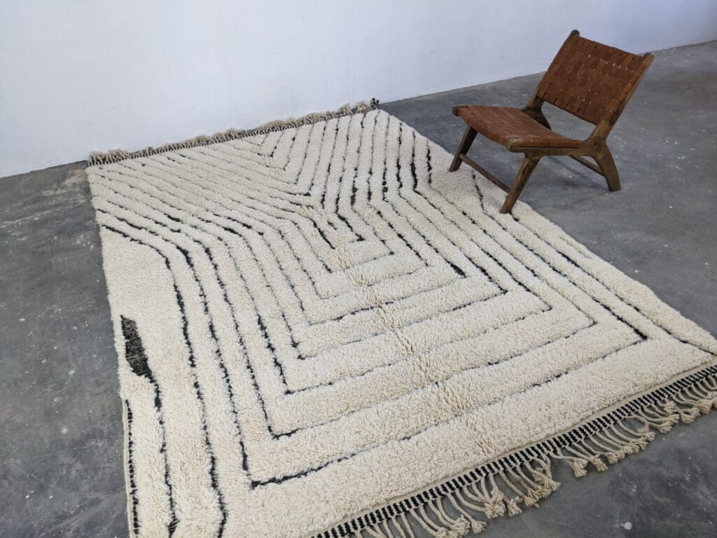 Orientteppich Marokko 310 x 215 cm Wolle handgeknüpft