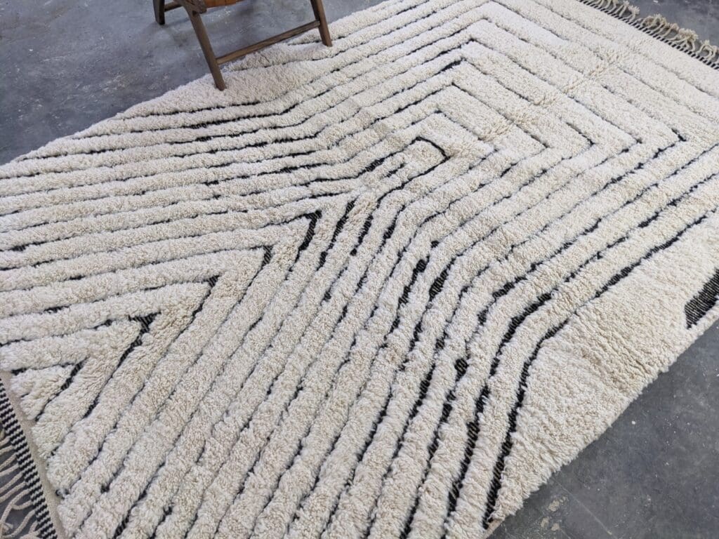 Orientteppich Marokko 310 x 215 cm Wolle handgeknüpft