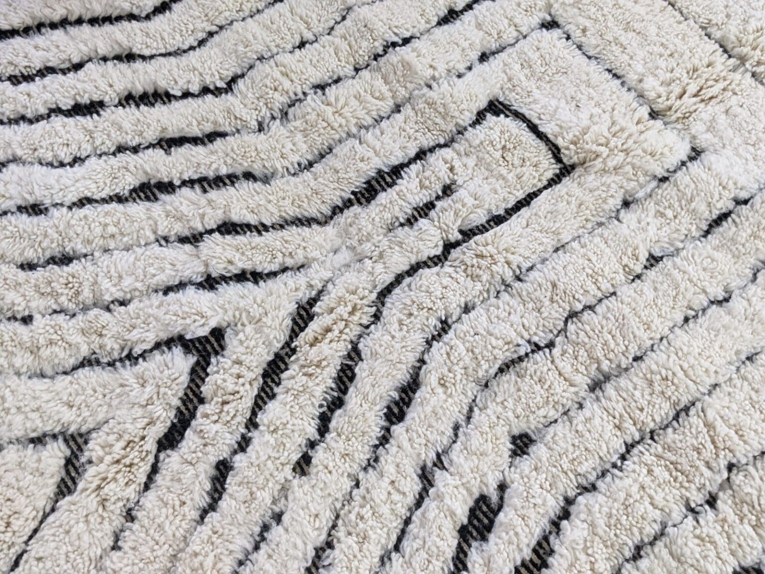 Orientteppich Marokko 310 x 215 cm Wolle handgeknüpft