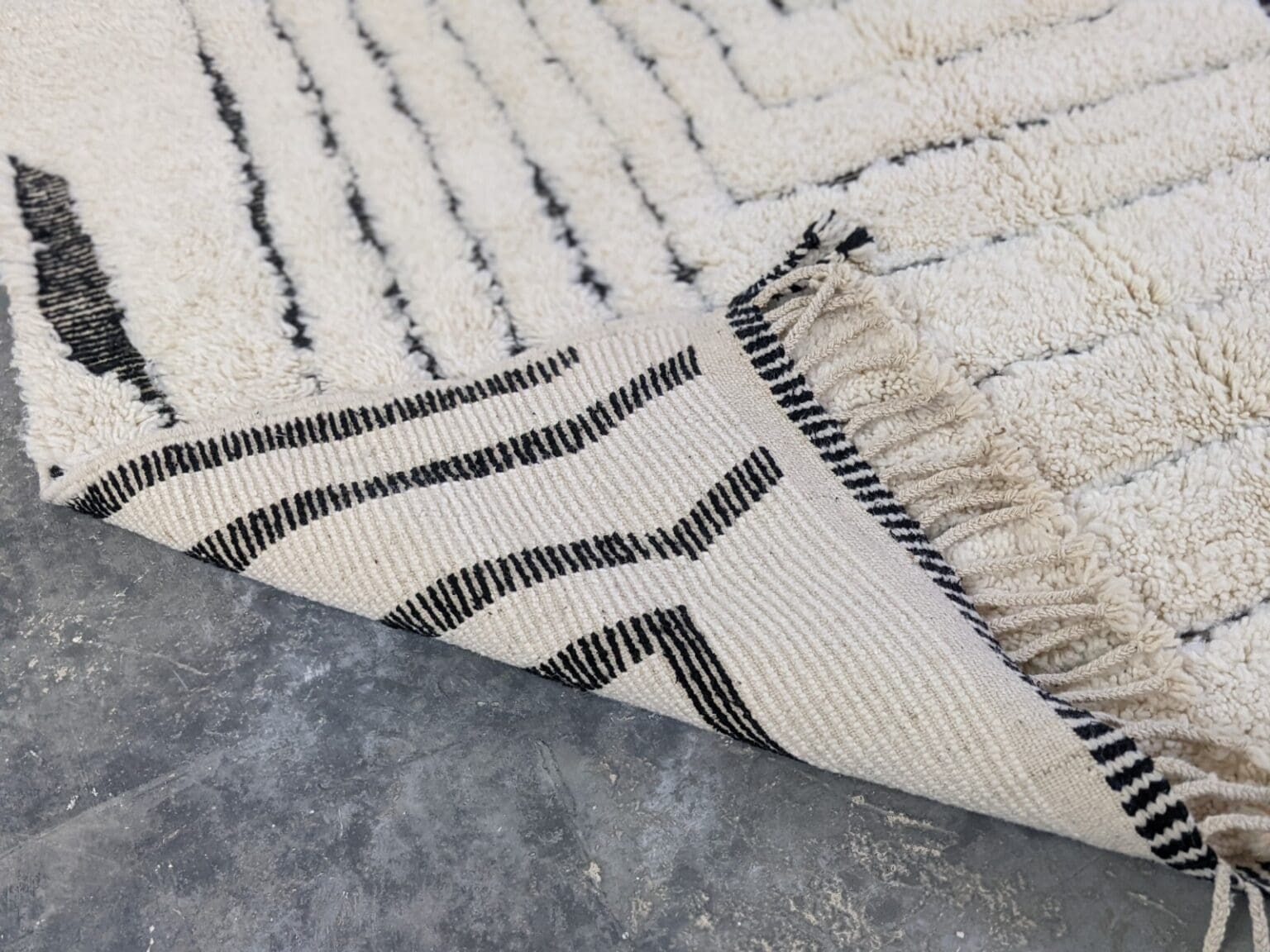 Orientteppich Marokko 310 x 215 cm Wolle handgeknüpft