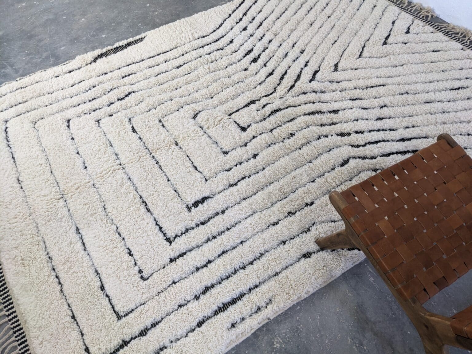 Orientteppich Marokko 310 x 215 cm Wolle handgeknüpft