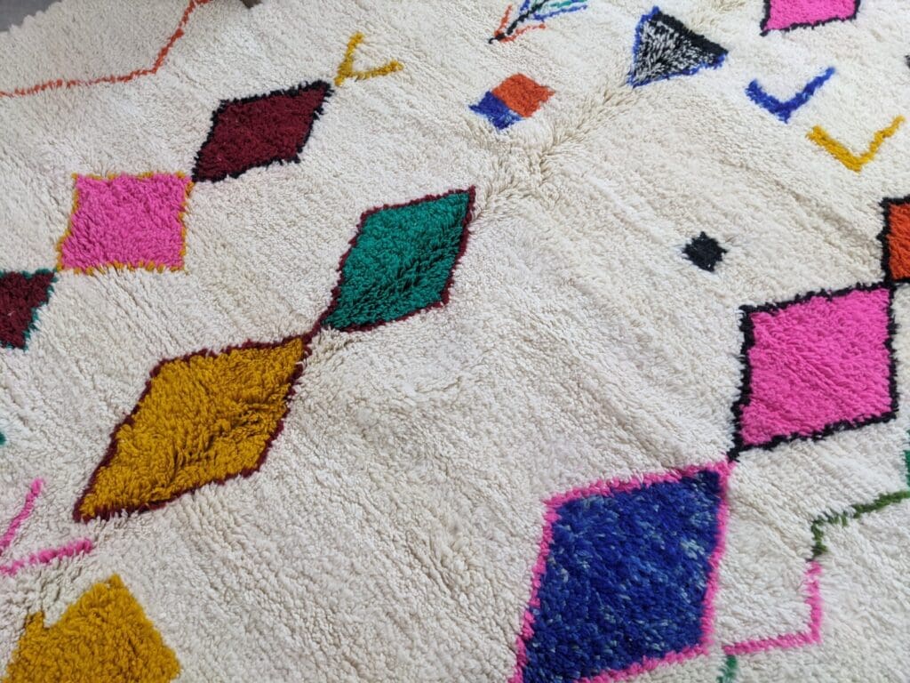 Orientteppich Berber 310x205 cm Wolle handgeknüpft