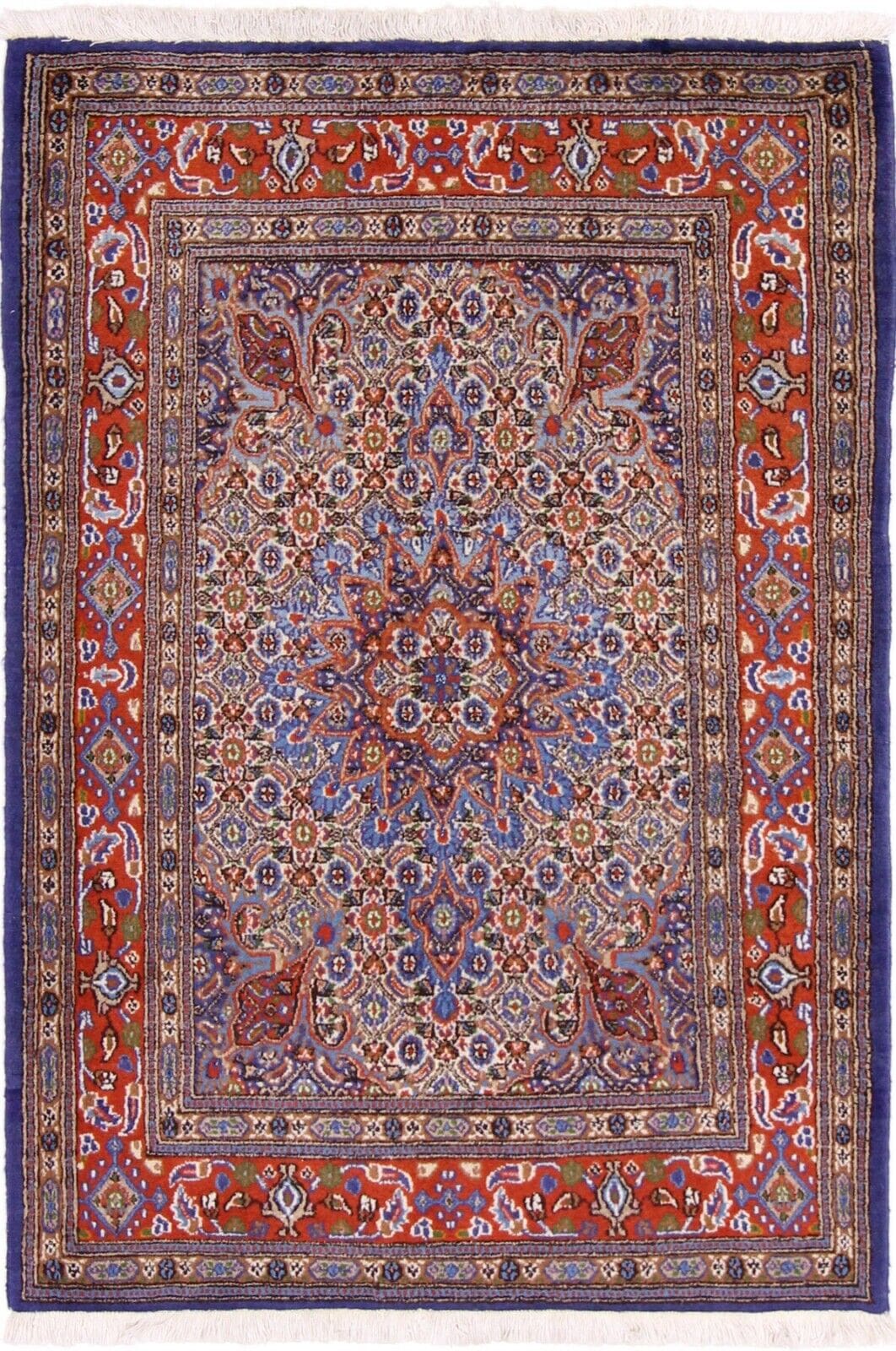 Perserteppich Moud 146 x 107 cm Wolle handgeknüpft