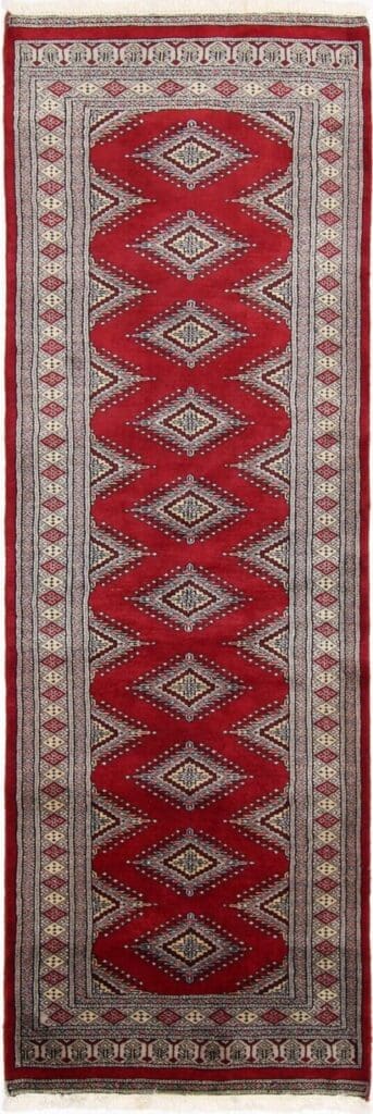 Orientteppich Pakistan 239 x 80 cm Wolle handgeknüpft