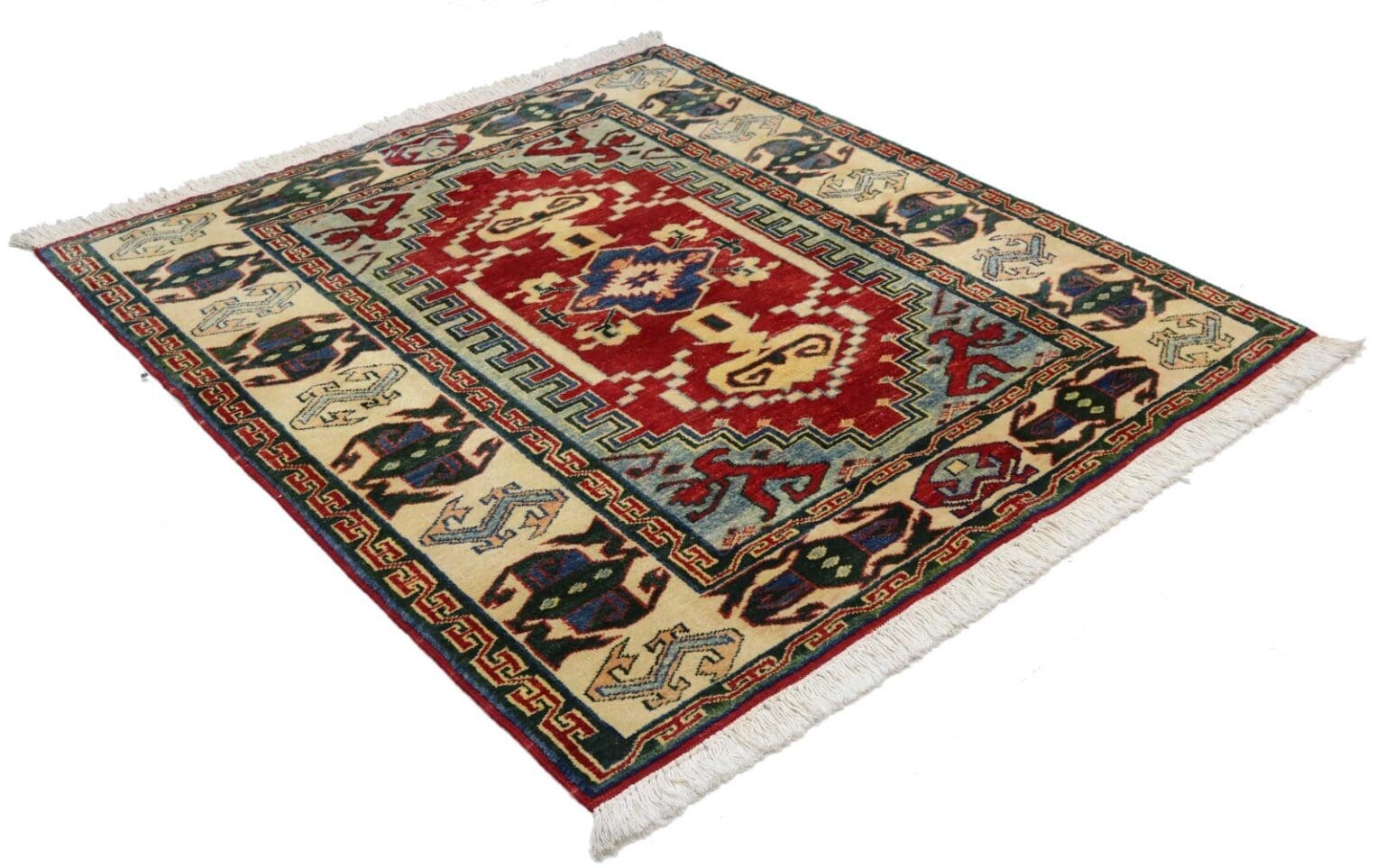 Orientteppich Karabagh 174 x 162 cm Wolle handgeknüpft