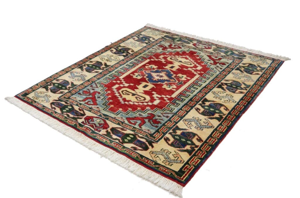 Orientteppich Karabagh 174 x 162 cm Wolle handgeknüpft