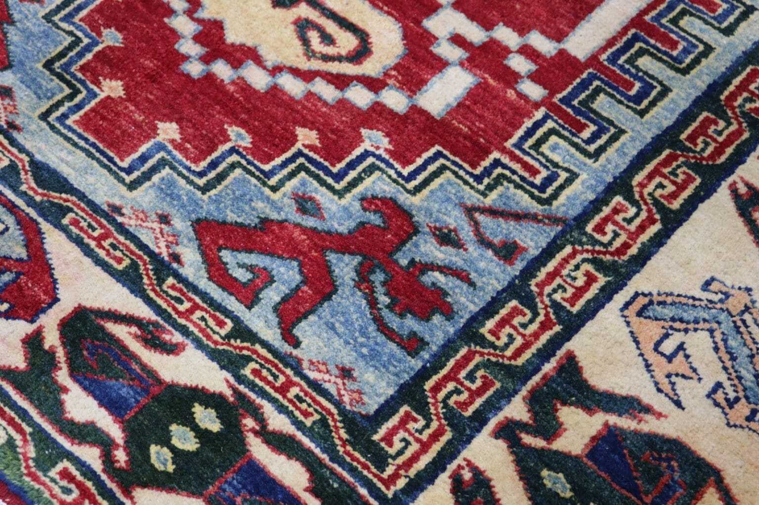 Orientteppich Karabagh 174 x 162 cm Wolle handgeknüpft