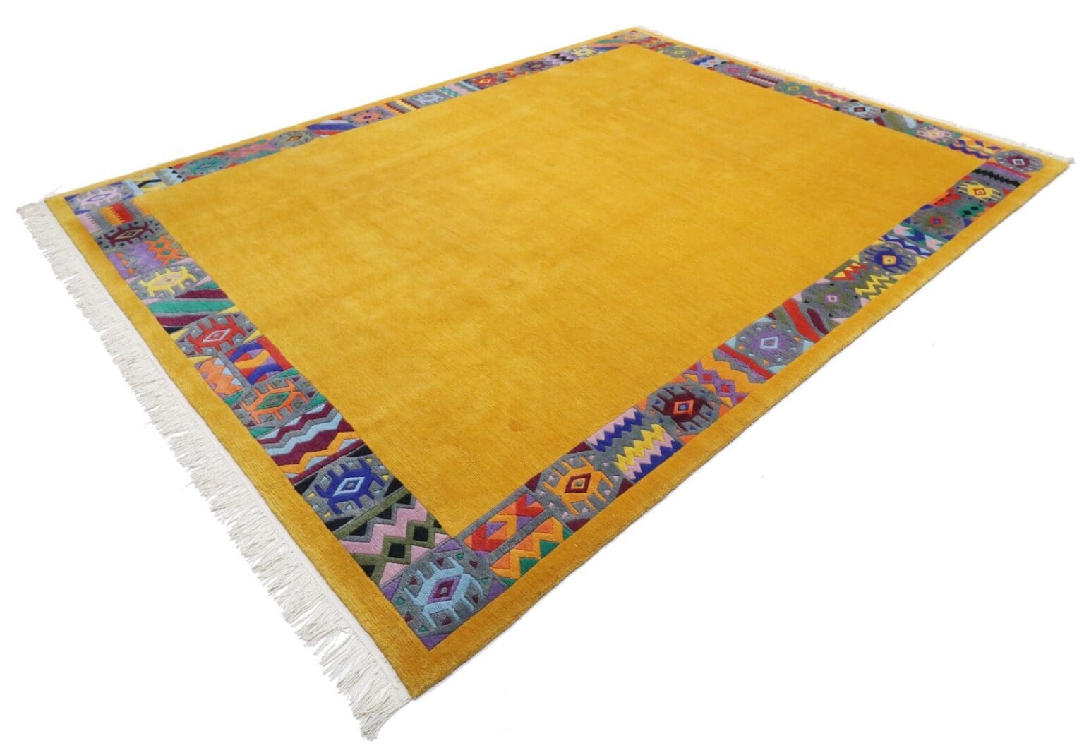 Orientteppich Nepal 340 x 256 cm Wolle handgeknüpft