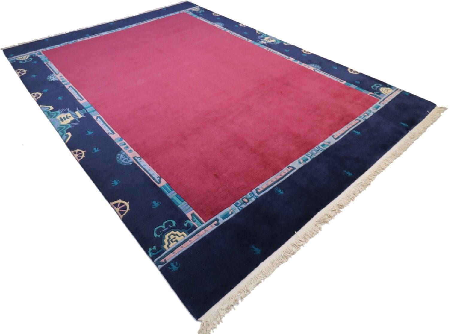 Orientteppich Nepal 341 x 255 cm Wolle handgeknüpft