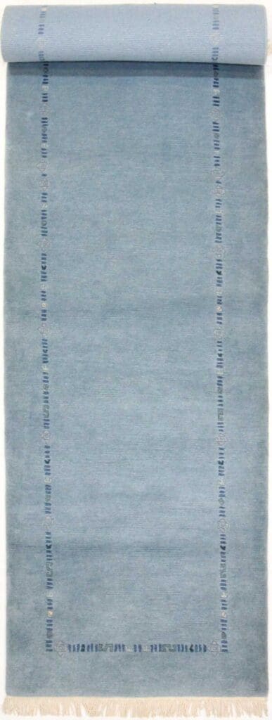 Orientteppich Nepal 338 x 86 cm Wolle handgeknüpft