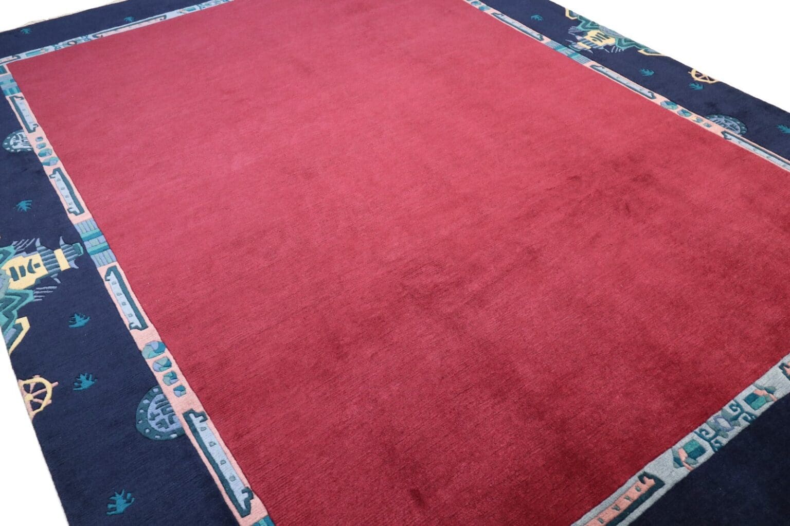Orientteppich Nepal 341 x 255 cm Wolle handgeknüpft