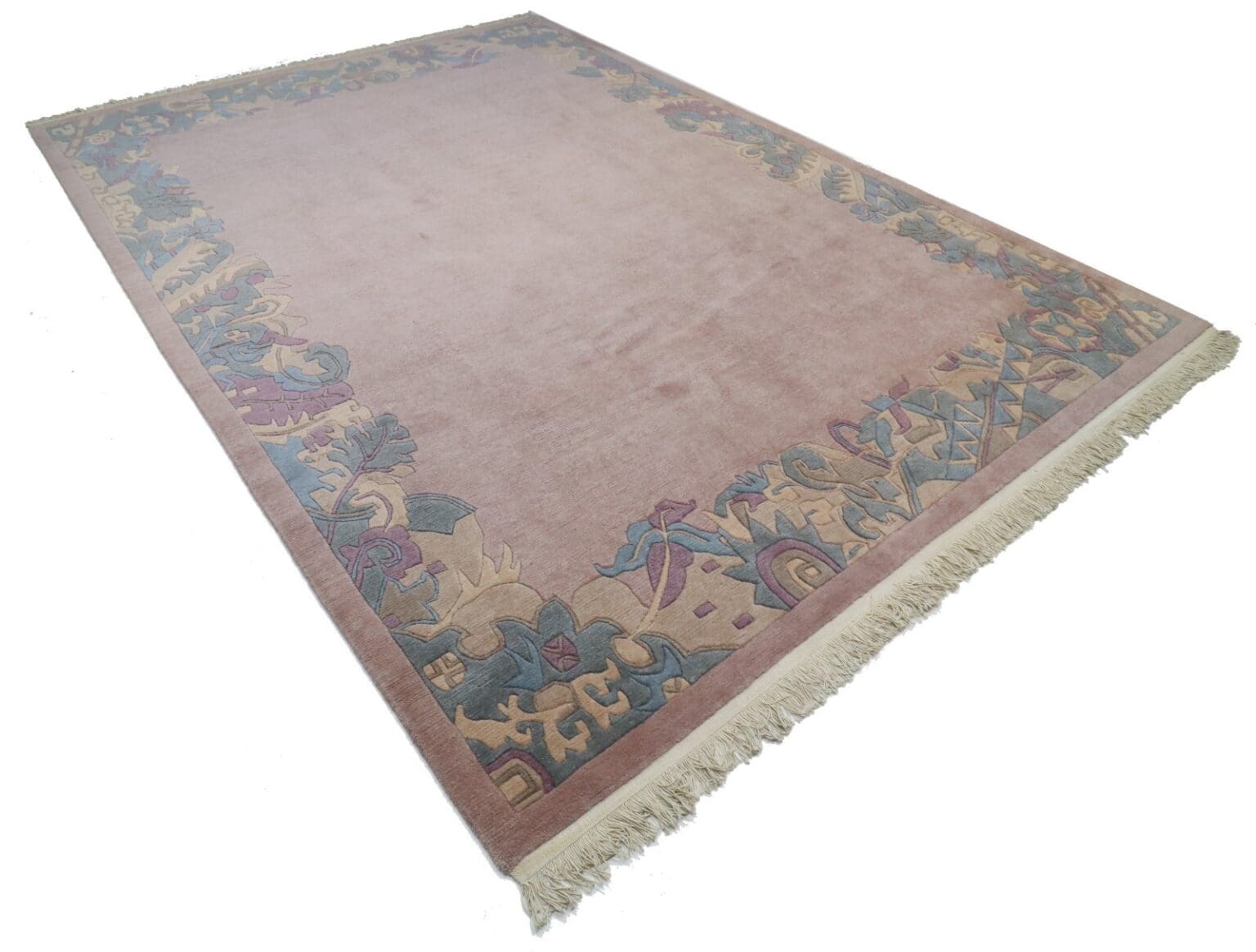 Orientteppich Nepal 343 x 251 cm Wolle handgeknüpft