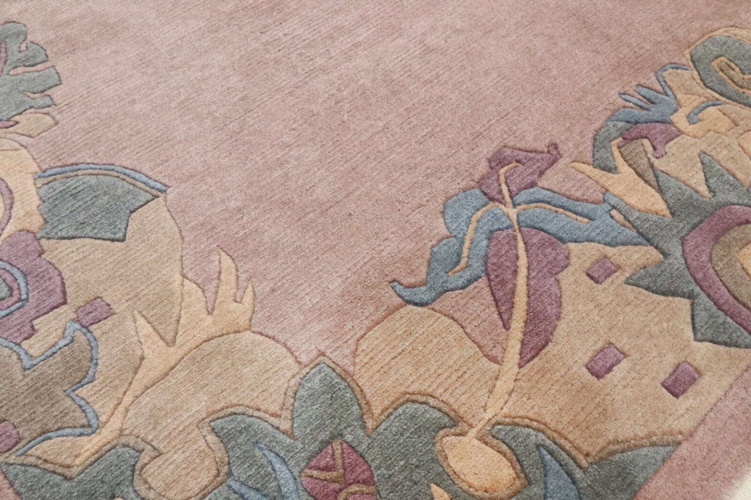 Orientteppich Nepal 343 x 251 cm Wolle handgeknüpft