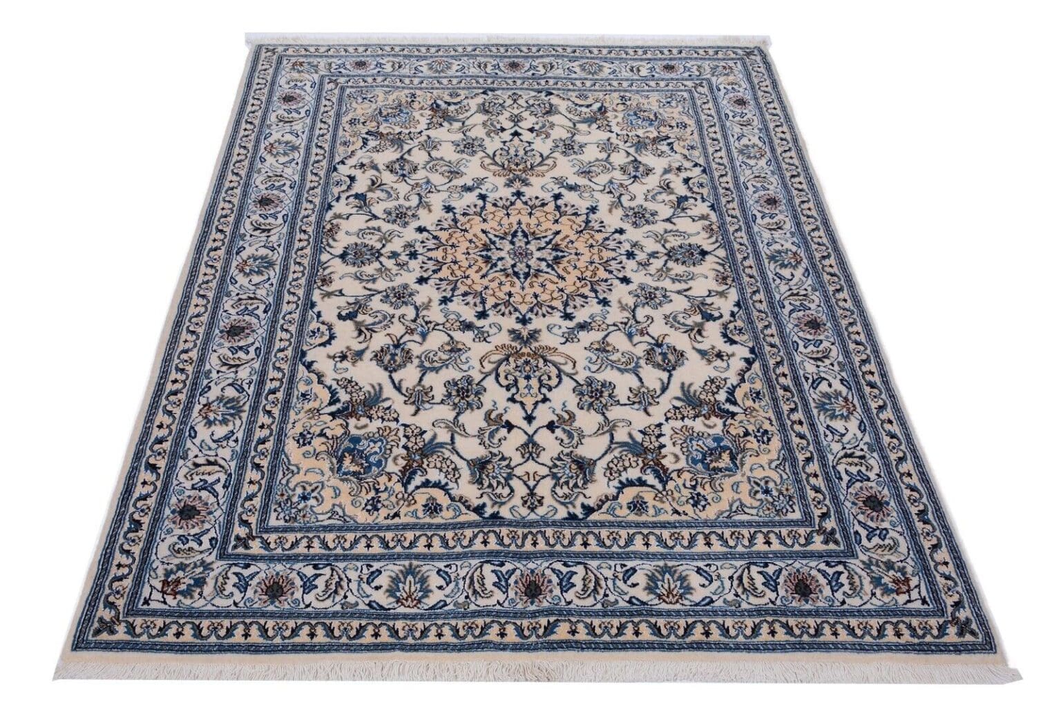 Perserteppich Nain 240 x 170 cm Wolle handgeknüpft