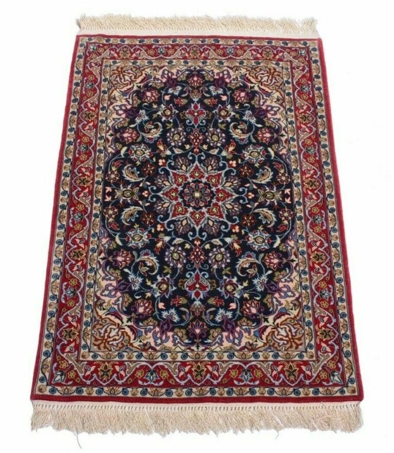 Perserteppich Isfahan 105 x 68 cm Wolle handgeknüpft