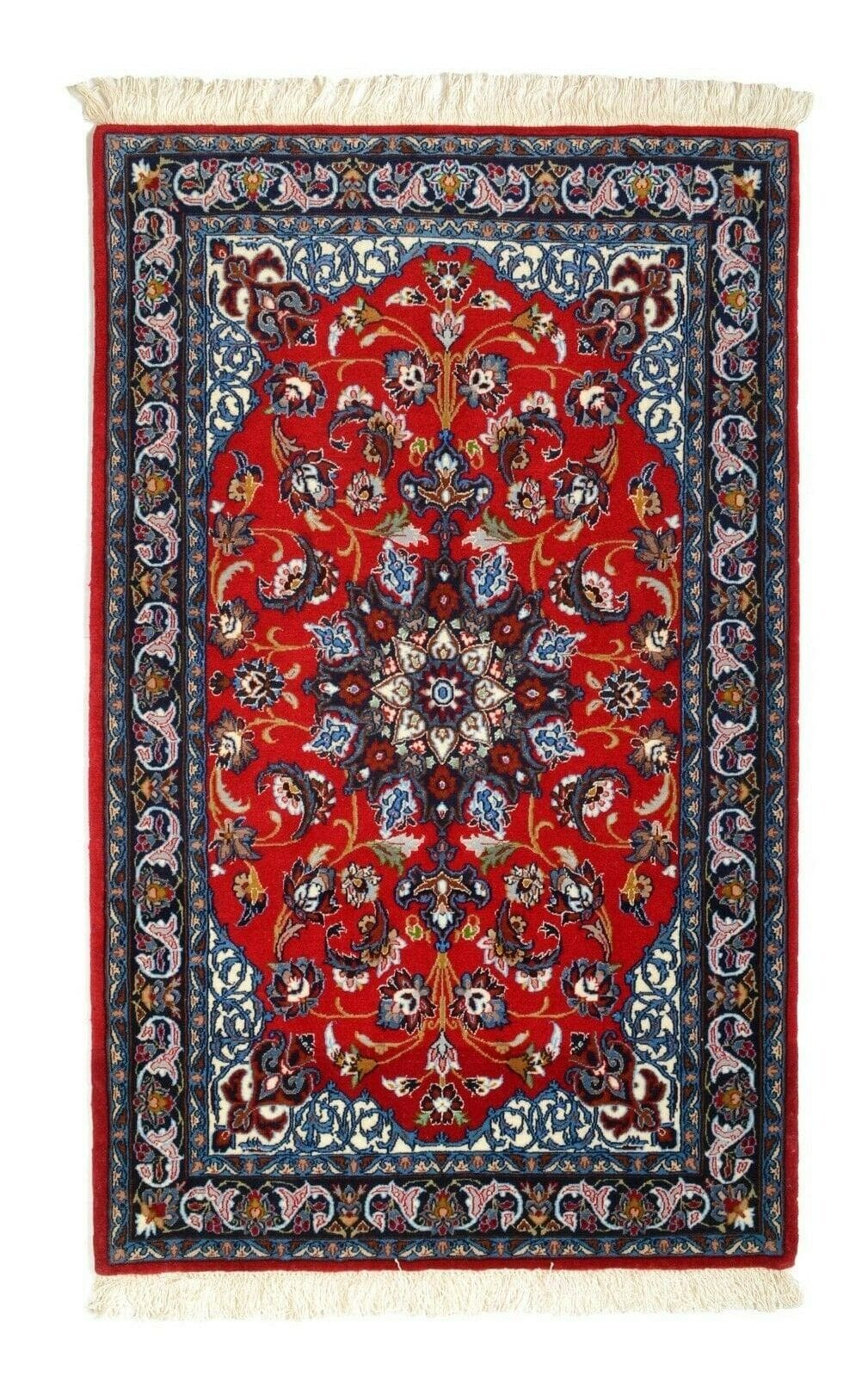 Perserteppich Isfahan 114 x 71 cm Wolle handgeknüpft