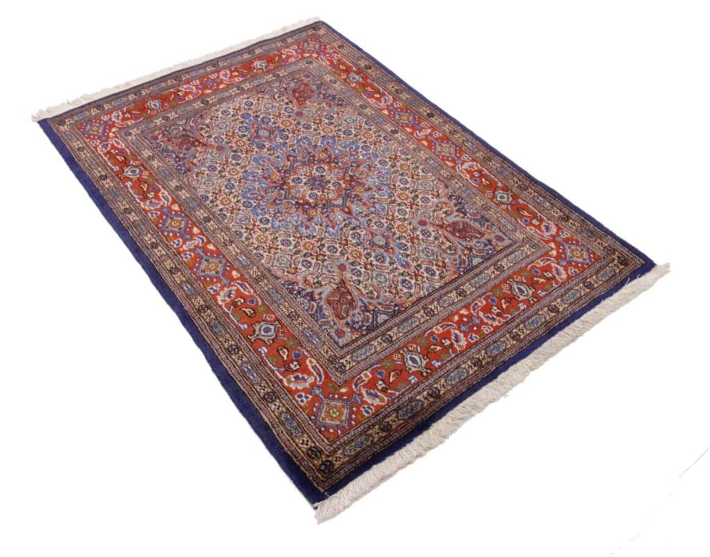 Perserteppich Moud 146 x 107 cm Wolle handgeknüpft