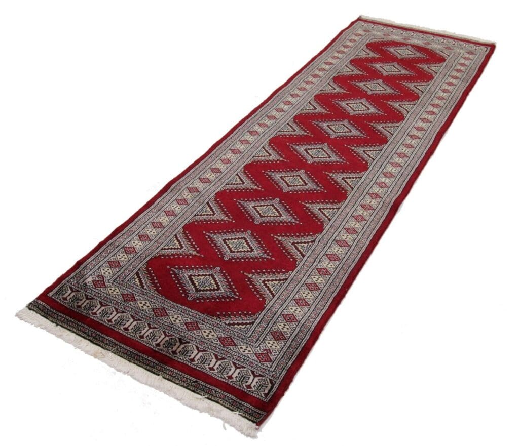 Orientteppich Pakistan 239 x 80 cm Wolle handgeknüpft
