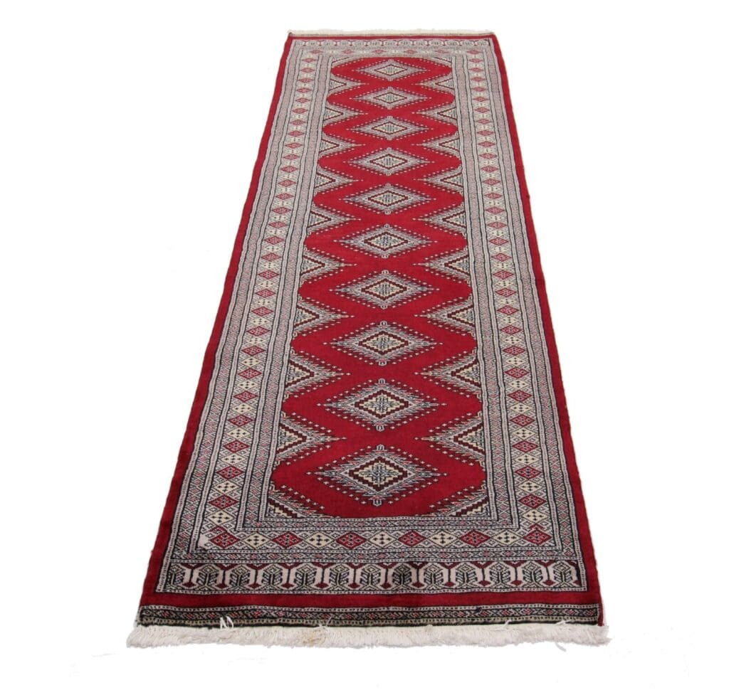 Orientteppich Pakistan 239 x 80 cm Wolle handgeknüpft