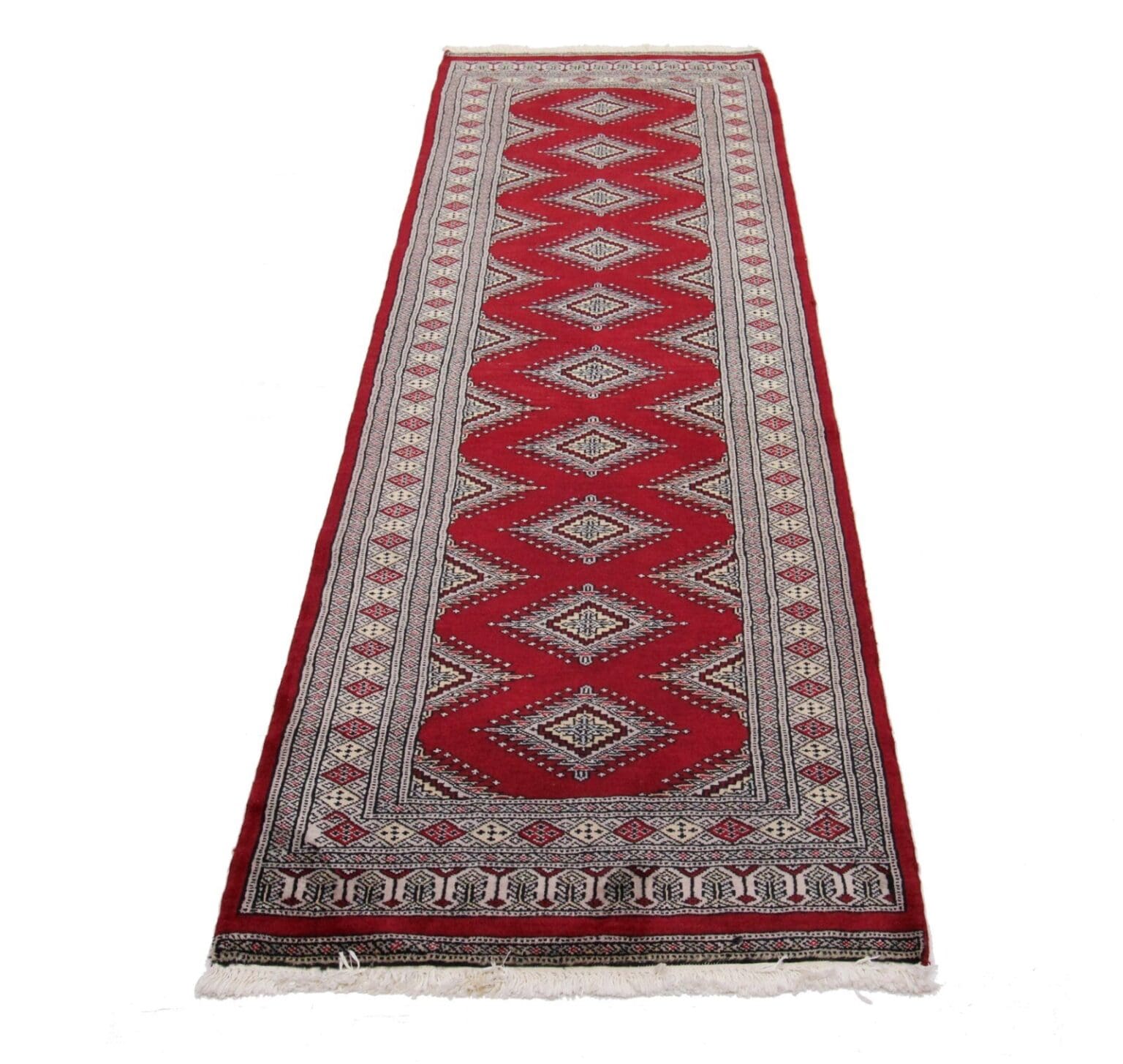 Orientteppich Pakistan 239 x 80 cm Wolle handgeknüpft