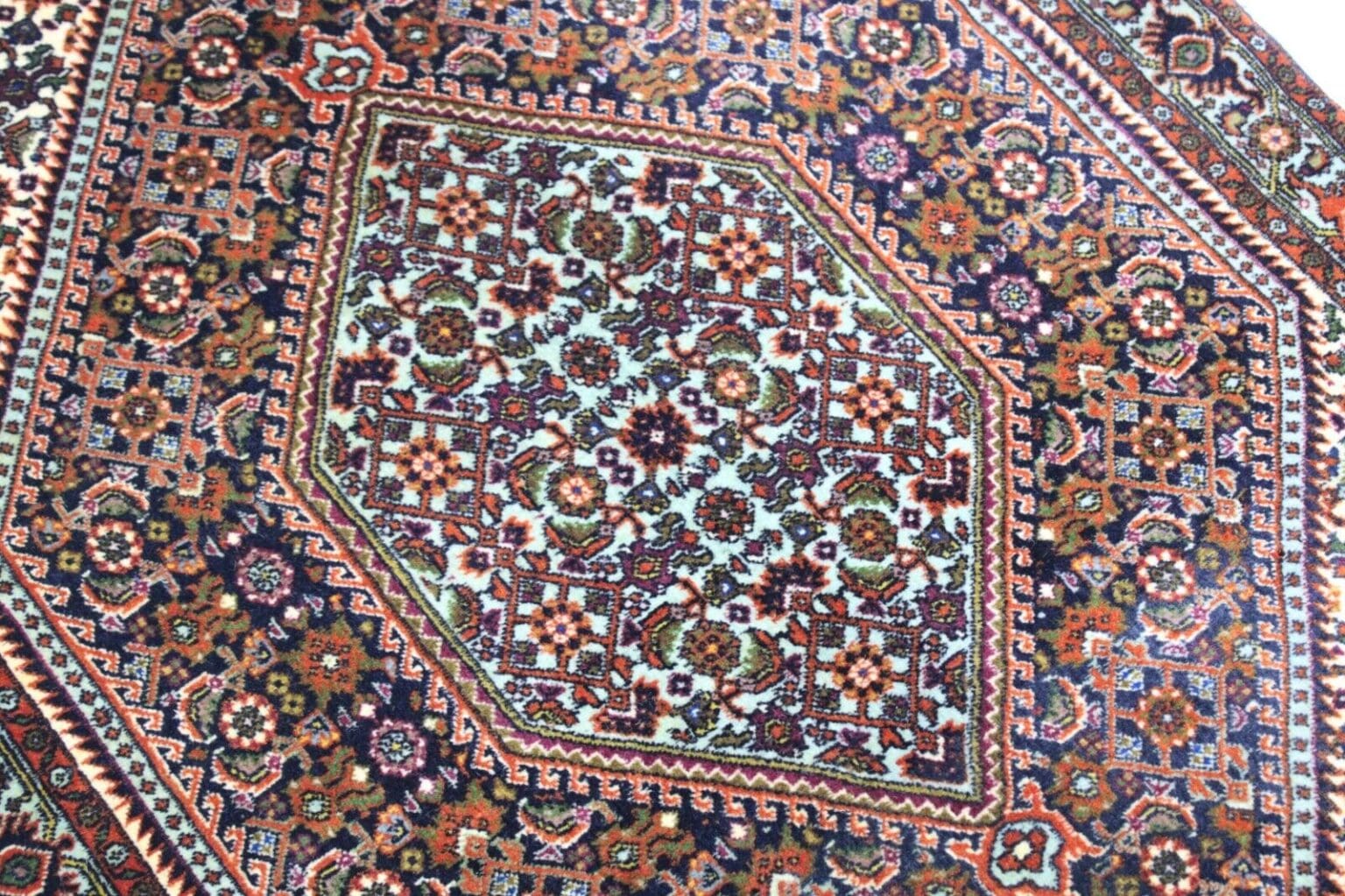 Perserteppich Bidjar 100x74 cm Wolle handgeknüpft