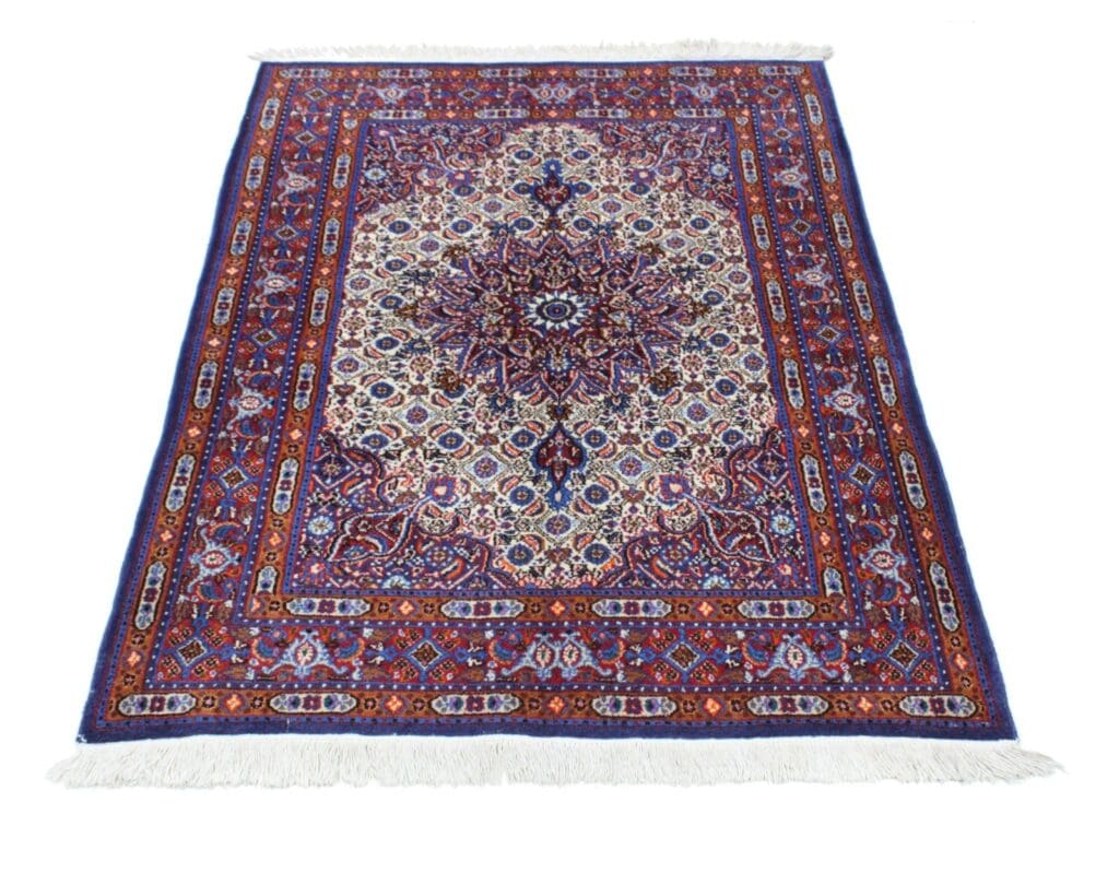 Perserteppich Moud 140 x 100 cm Wolle handgeknüpft
