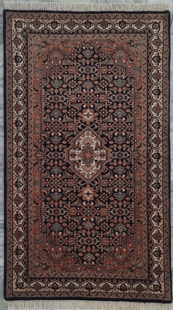 Orientteppich Bidjar 90x160 cm Wolle handgeknüpft