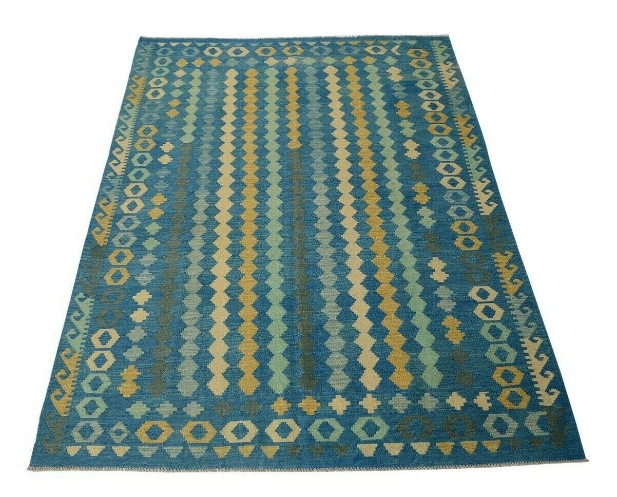 Orientteppich Afghanistan 250 x 184 cm Wolle handgewebt