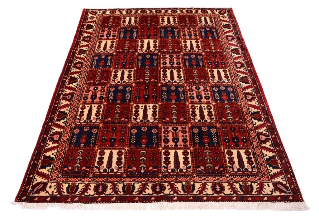 Perserteppich Bakhtiar 294 x 219 cm Schurwolle handgeknüpft