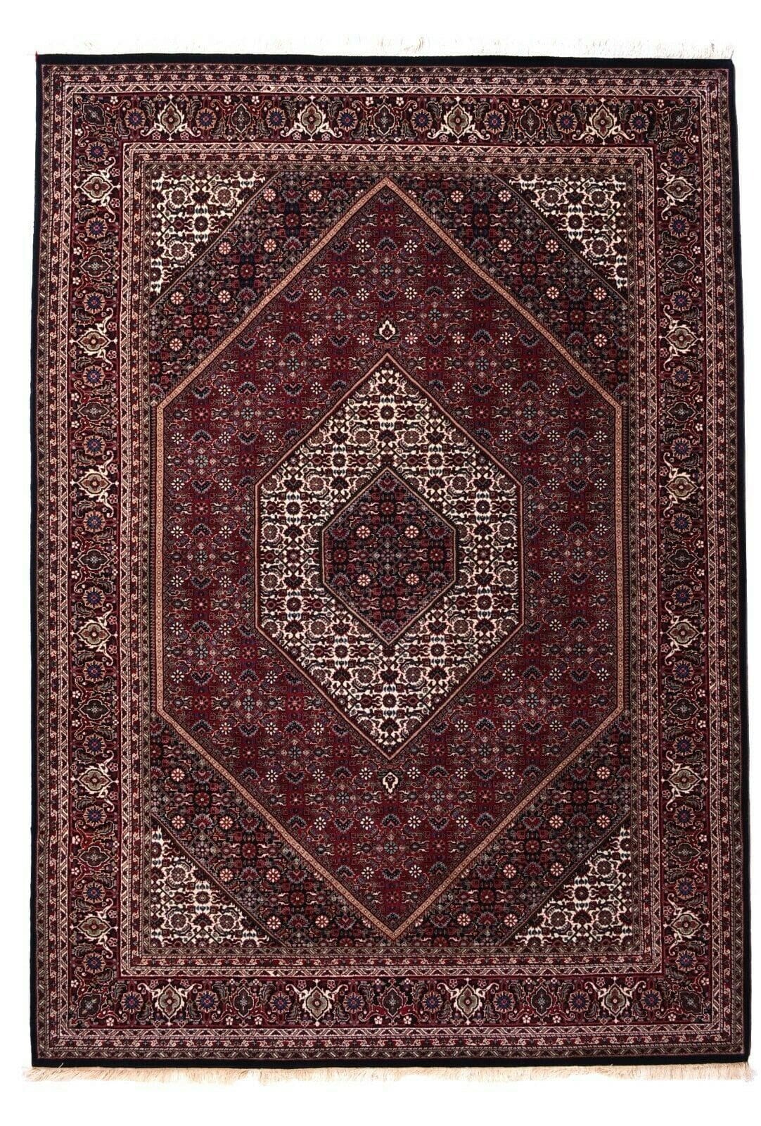 Orientteppich Indien 248x175 cm Schurwolle handgeknüpft