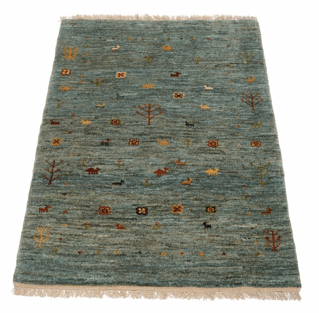 Perserteppich Loribaft 120 x 83 cm Wolle handgeknüpft