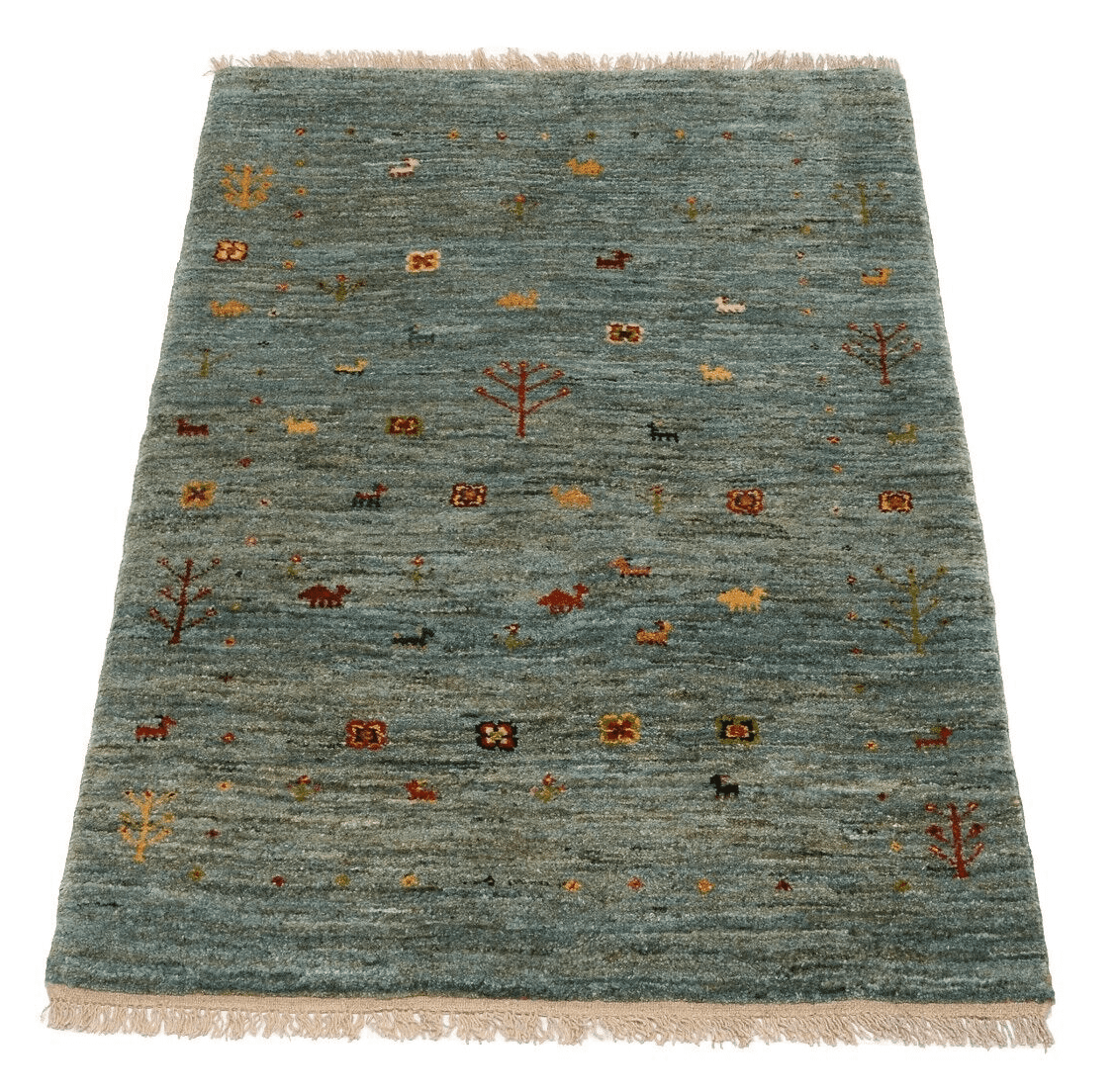 Perserteppich Loribaft 120 x 83 cm Wolle handgeknüpft