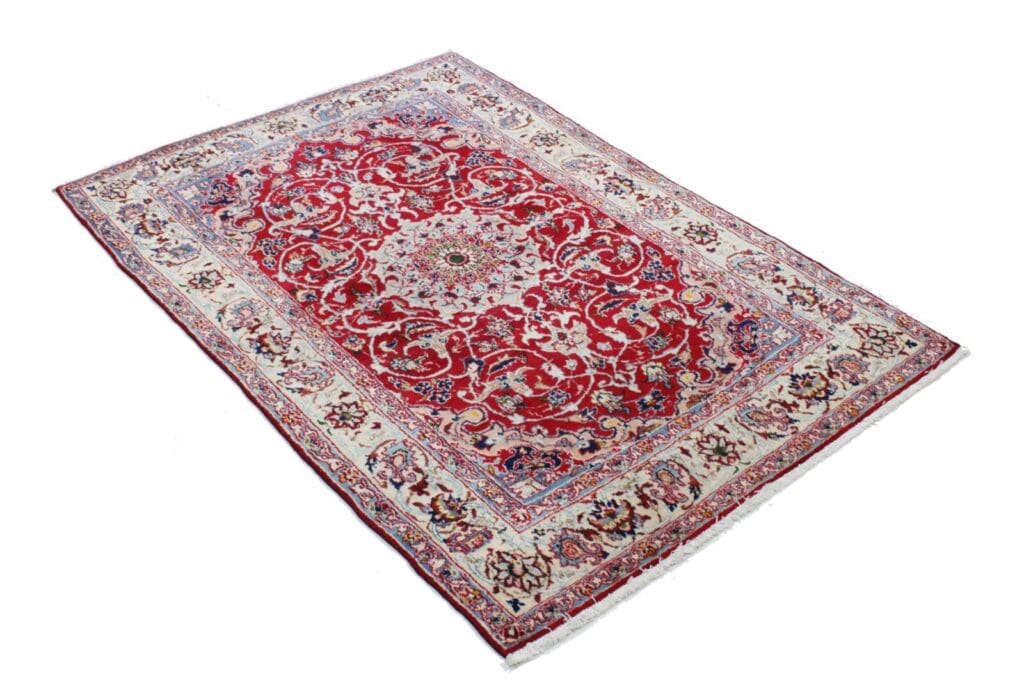Perserteppich Isfahan 165x110 cm Wolle handgeknüpft