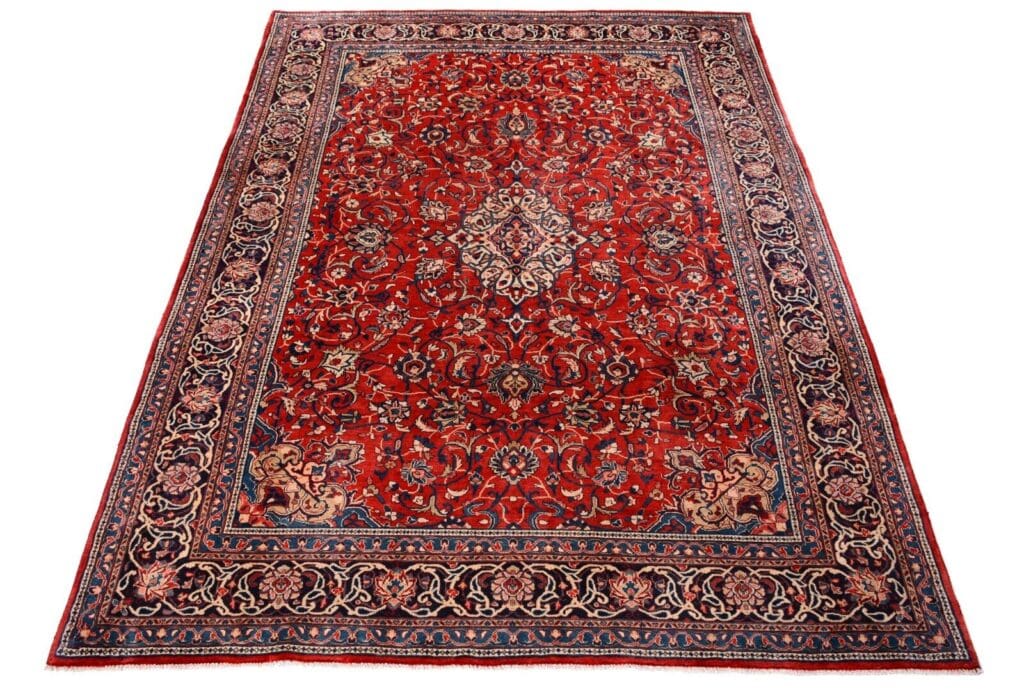 Perserteppich Sarough 313 x 219 cm Wolle handgeknüpft