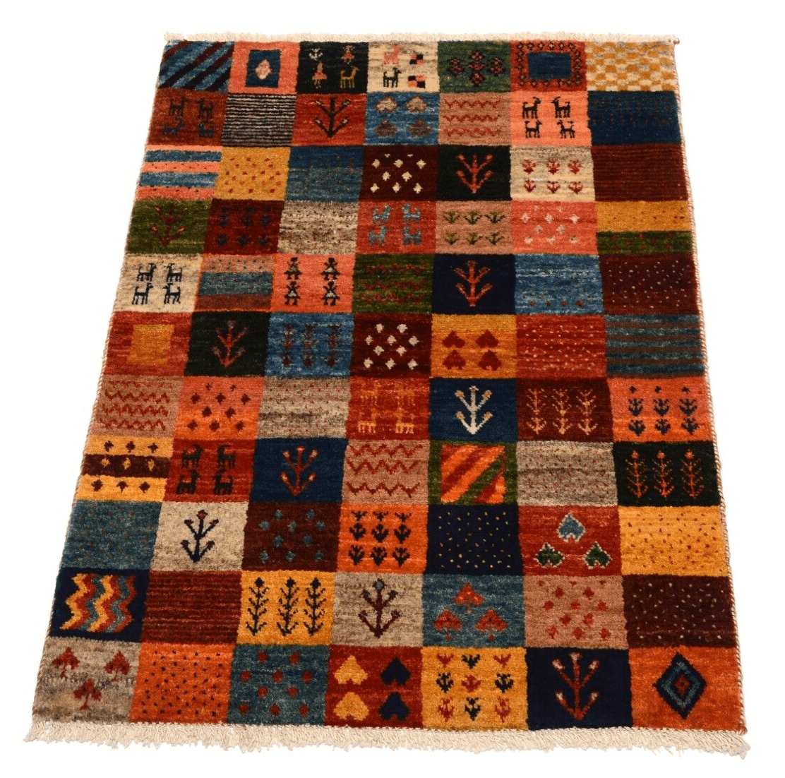 Perserteppich Loribaft 119 x 82 cm Wolle handgeknüpft