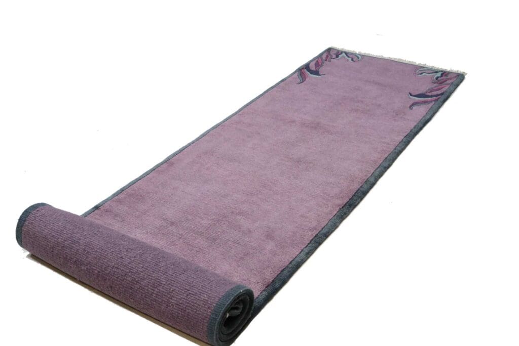 Orientteppich Nepal 343 x 86 cm Wolle handgeknüpft