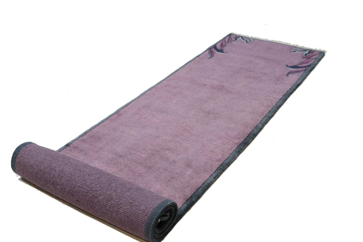 Orientteppich Nepal 343 x 86 cm Wolle handgeknüpft