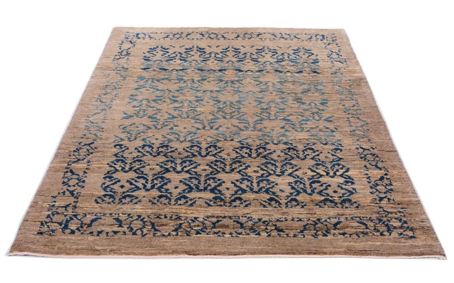 perserteppich-201x146-cm-300000-knoten-handgeknupft-beige Perserteppich Qashqai 201 x 146 cm Wolle handgeknüpft