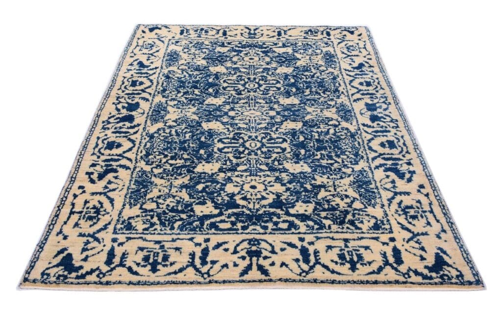 Perserteppich Gabbeh 210 x 146 cm Wolle handgeknüpft