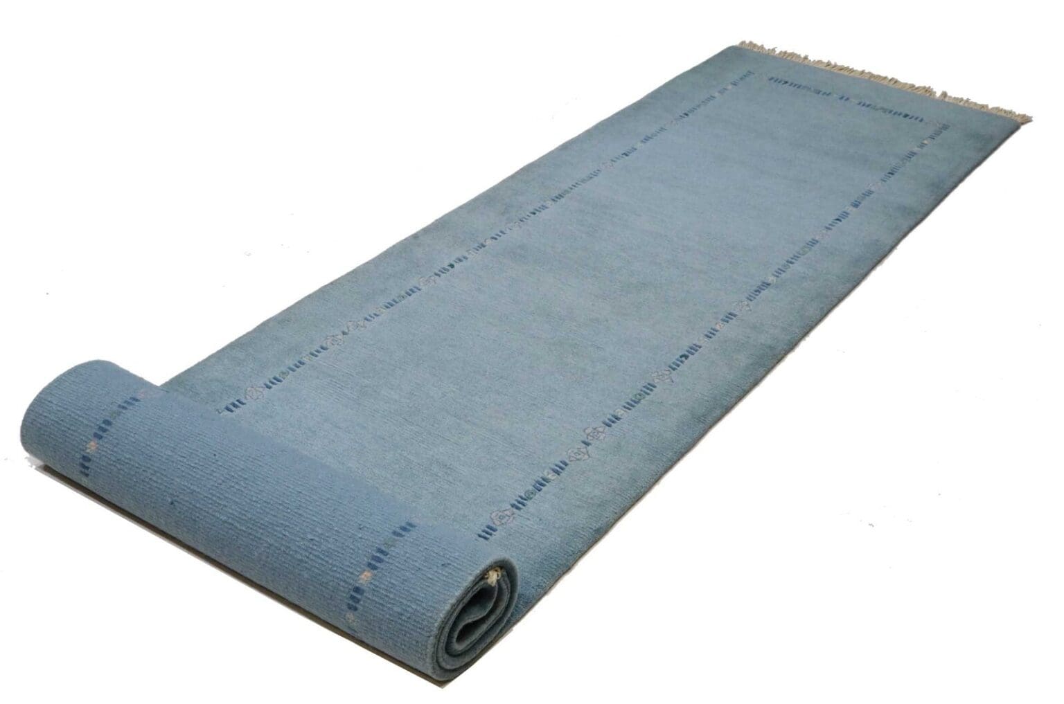 Orientteppich Nepal 338 x 86 cm Wolle handgeknüpft