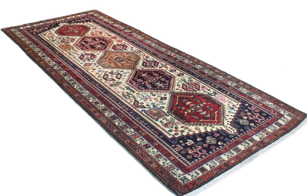 Perserteppich Ardebil 302 x 127 cm Wolle handgeknüpft