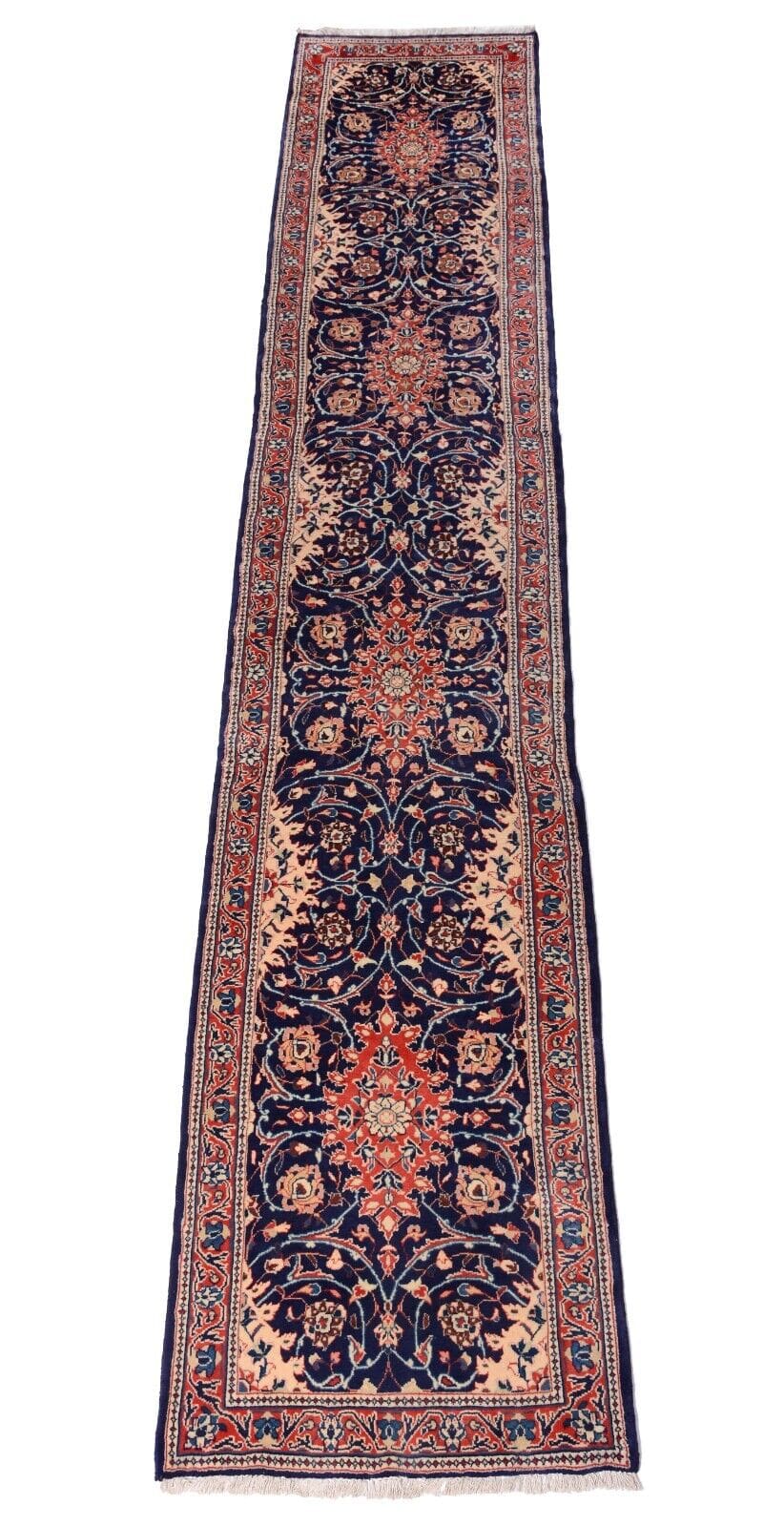 Perserteppich Sarough 447x80 cm Wolle handgeknüpft