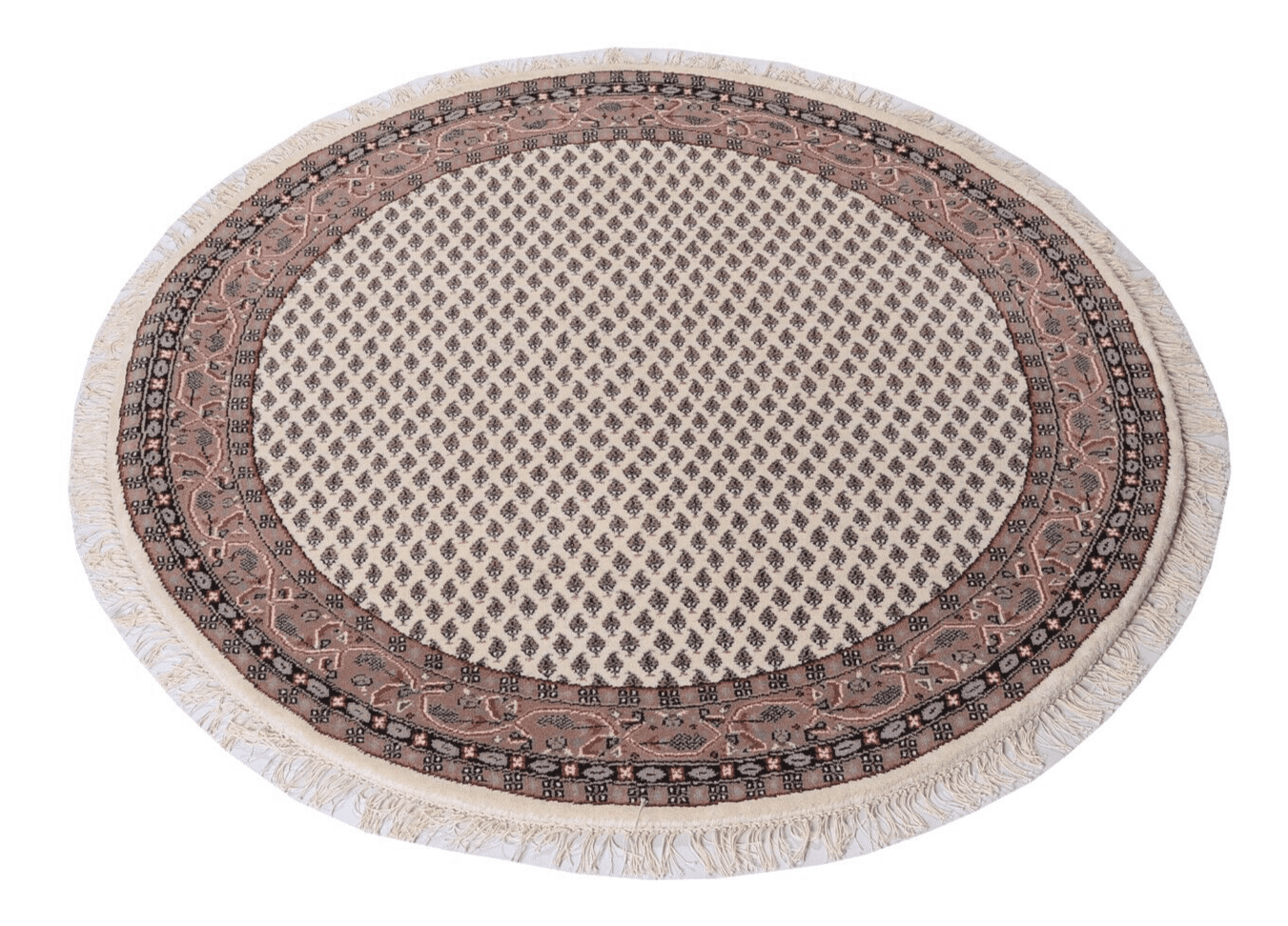 Orientteppich Sarough 152 x 152 cm Wolle handgeknüpft