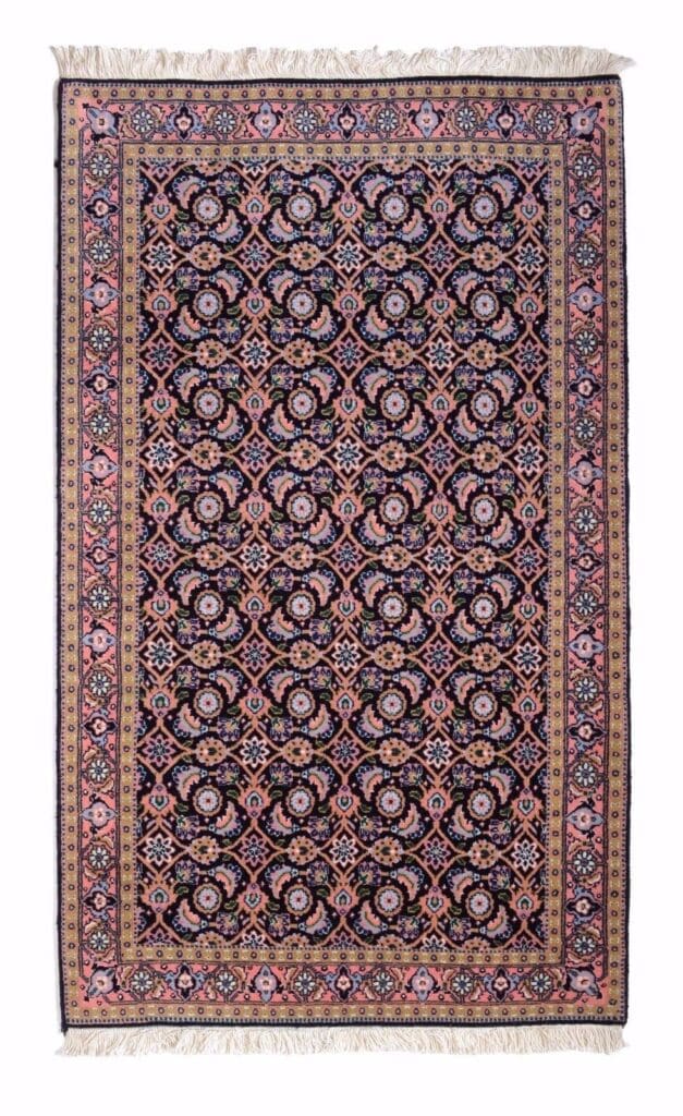 Perserteppich Tabriz 128 x 77 cm Wolle handgeknüpft