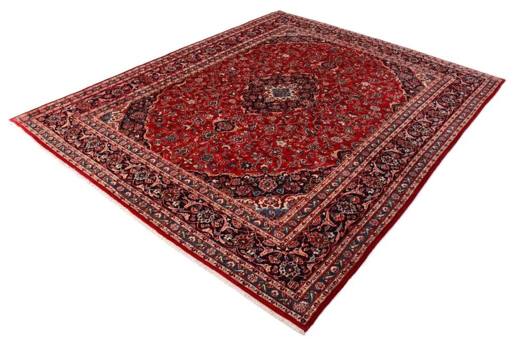 Perserteppich Mashad 378 x 295 cm Wolle handgeknüpft
