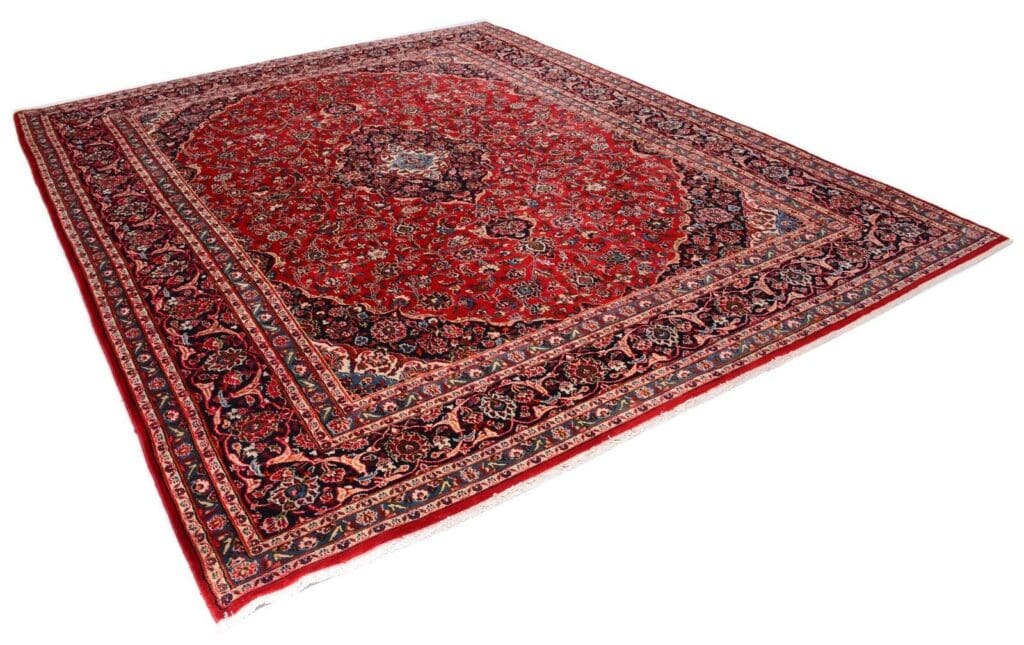Perserteppich Mashad 378 x 295 cm Wolle handgeknüpft