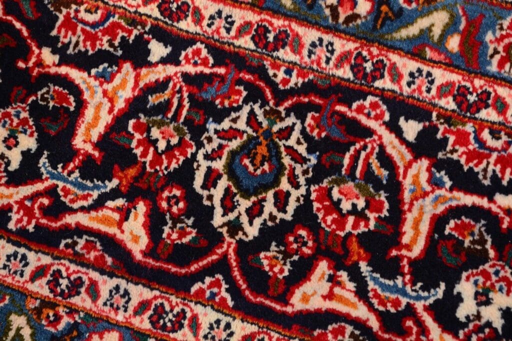 Perserteppich Mashad 378 x 295 cm Wolle handgeknüpft